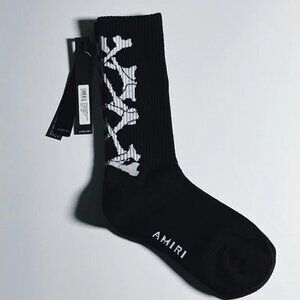 Amiri Skull Towel Socks